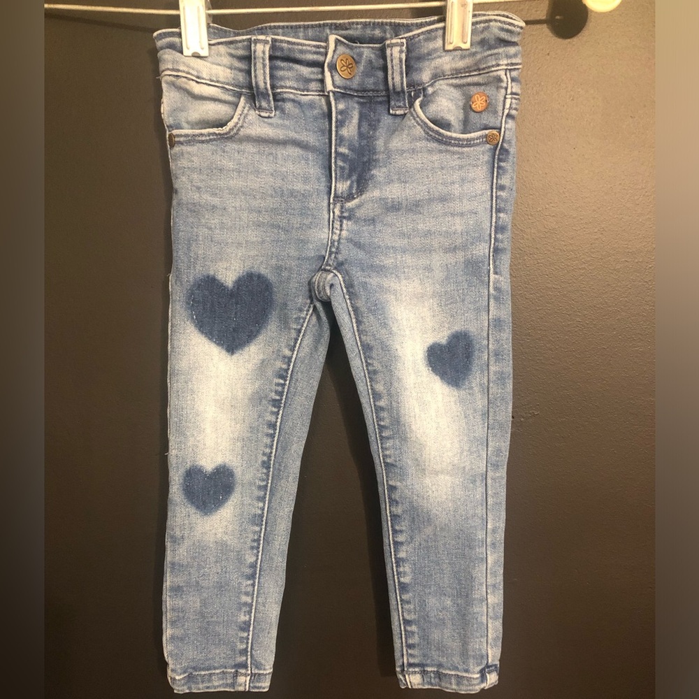 Matilda Jane size 2 heart jeans